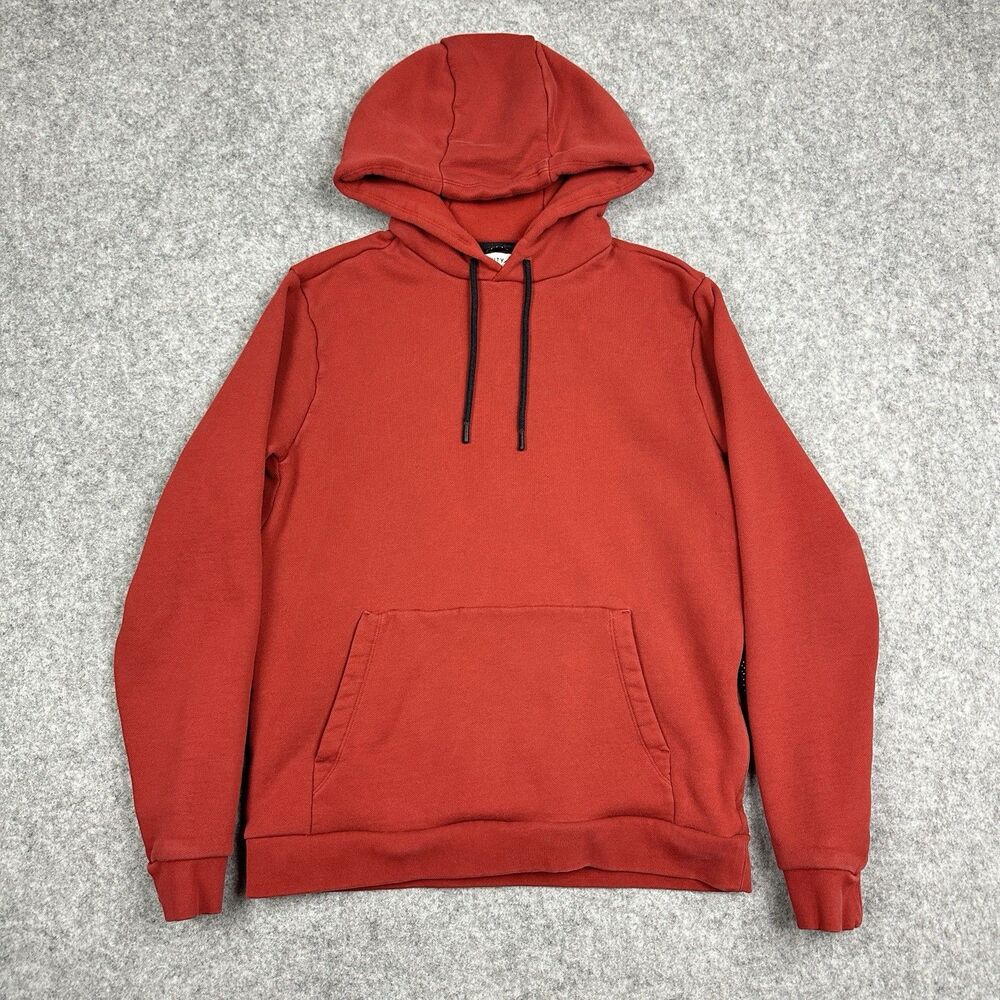 Hill City Hoodie Pullover Mens Small Hooded Sweatshirt Active Kangaroo Pocket*